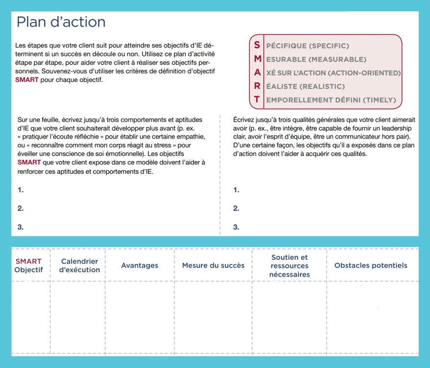Plan d'action | Rapport EQ-I